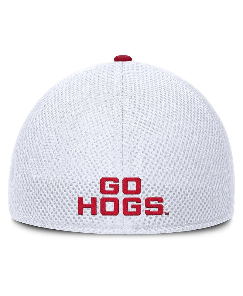 Fanatics Men's Heather Gray/White Arkansas Razorbacks Trigger Flex Hat