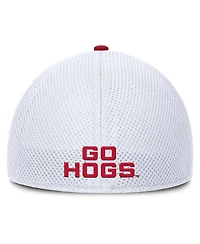 Fanatics Men's Heather Gray/White Arkansas Razorbacks Trigger Flex Hat