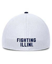 Fanatics Men's Heather Gray/White Illinois Fighting Illini Trigger Flex Hat