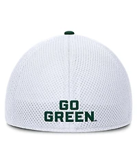 Fanatics Men's Heather Gray/White Michigan State Spartans Trigger Flex Hat