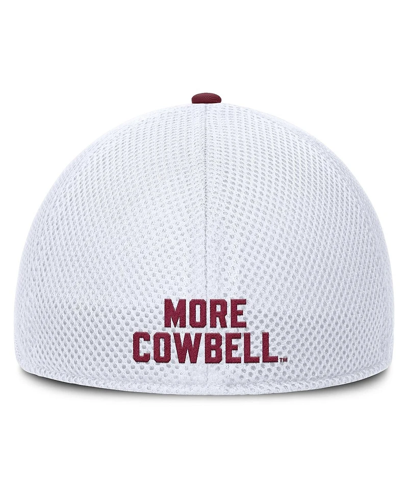 Fanatics Men's Heather Gray/White Mississippi State Bulldogs Trigger Flex Hat
