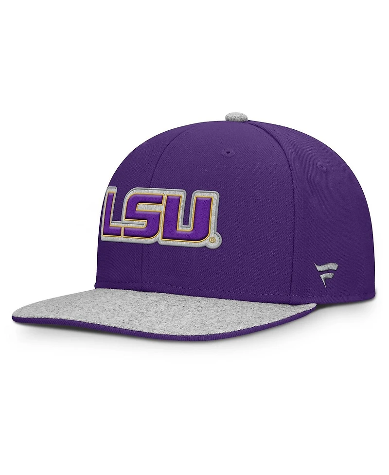 Fanatics Men's Purple Lsu Tigers Loden Snapback Hat