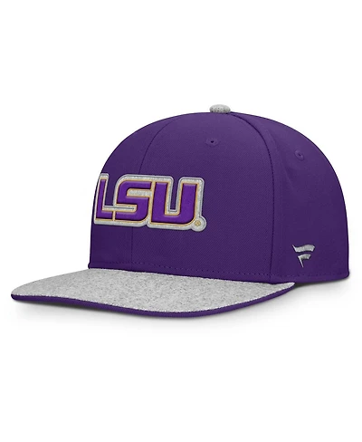 Fanatics Men's Purple Lsu Tigers Loden Snapback Hat