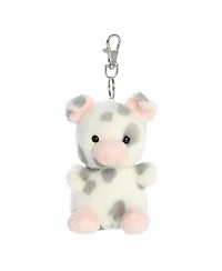 Aurora Mini Piggles Spotted Piglet Palm Pals Adorable Clip-On Gray 4"