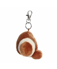 Aurora Mini Tackle Football Palm Pals Adorable Clip-On Brown 5"