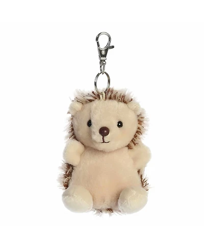 Aurora Mini Hedgie Hedgehog Palm Pals Adorable Clip-On Brown 4"