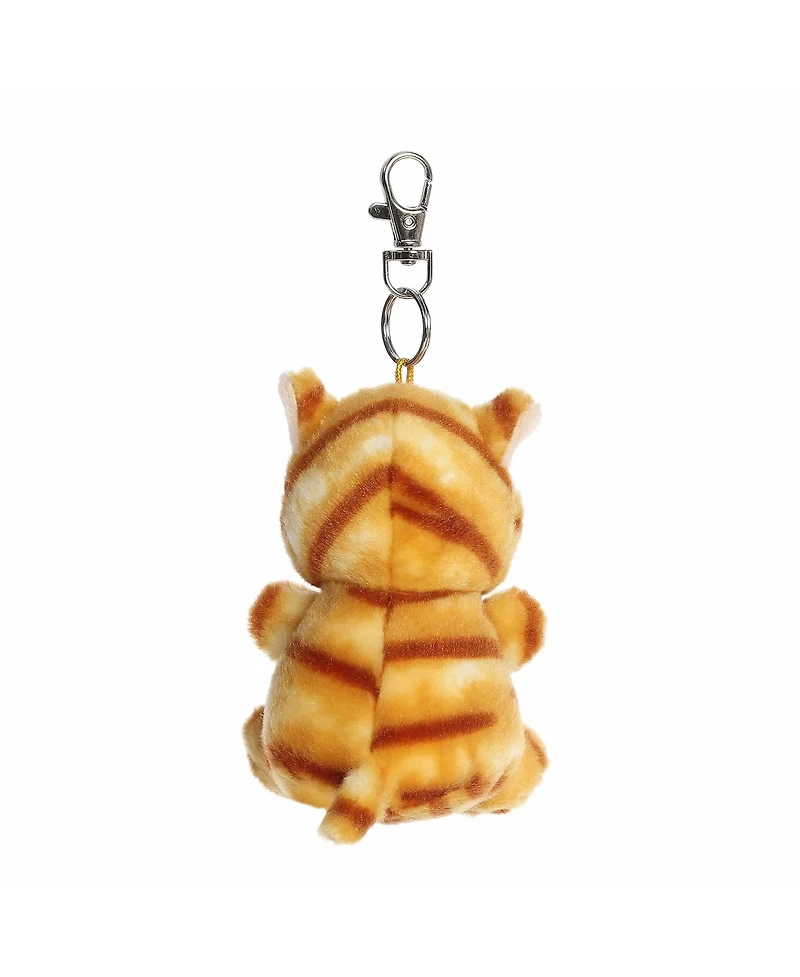 Aurora Mini Meow Kitty Palm Pals Adorable Clip-On Orange 4"
