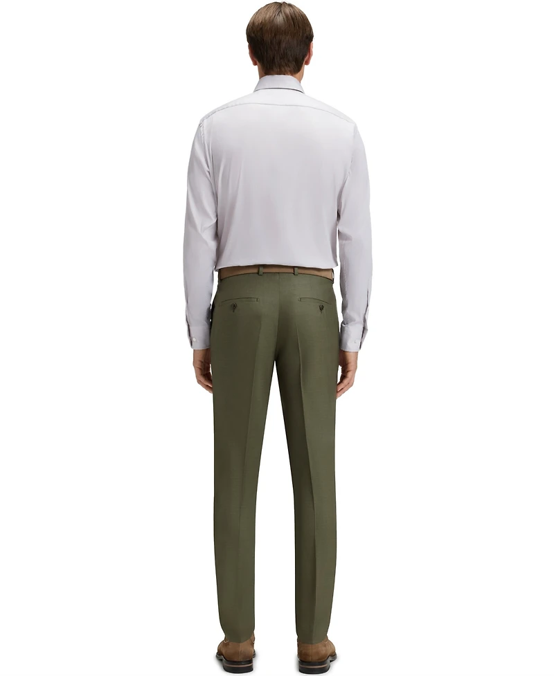 Boss by Hugo Men's Italian-Made Cotton Blend Dress Shirt