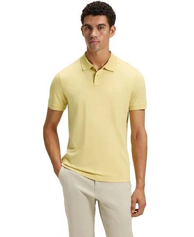 Boss by Hugo Men's Slim-Fit Stretch-Cotton Polo Shirt