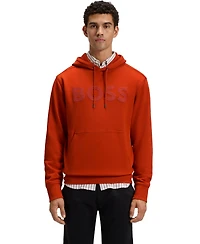 Boss by Hugo Men's Relaxed-Fit Cotton Terry Hoodie