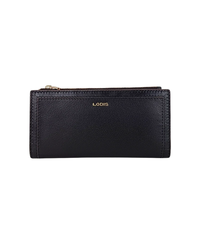 Lodis Deluxe Leather Zip Around Wallet