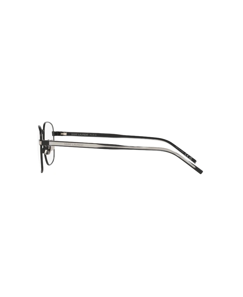 Saint Laurent Unisex Oval Eyeglasses, YS000580
