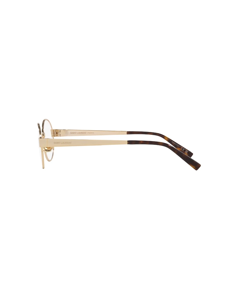 Saint Laurent Women's Oval Eyeglasses, YS000578