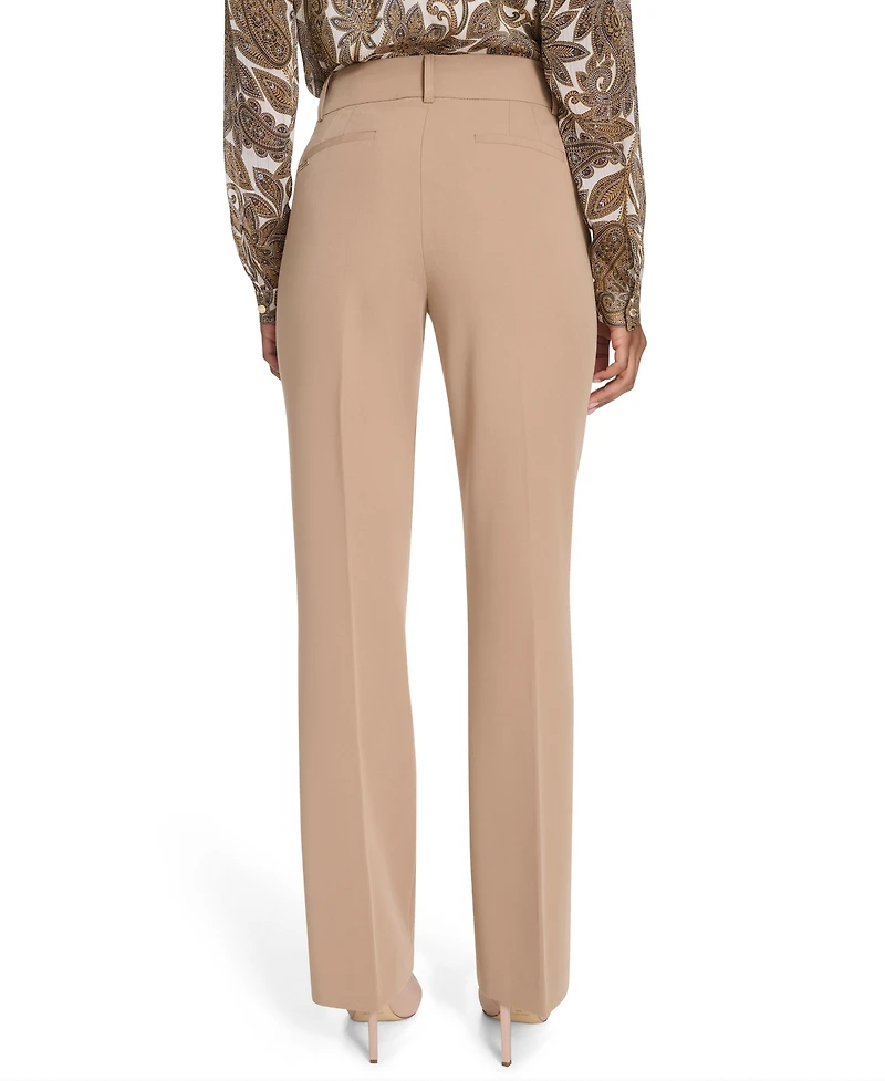 Tommy Hilfiger Women's Solid Sutton Bootcut Trousers