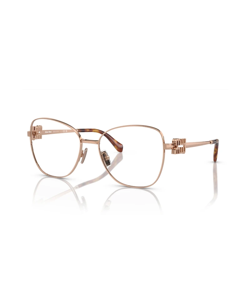 Miu Miu Women's Pilot Eyeglasses, Mu 50XV