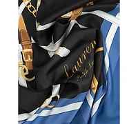 Lauren Ralph Lauren Modern Belting Square Silk Scarf