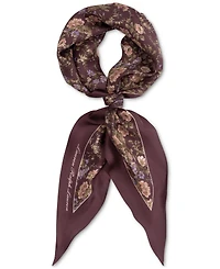 Lauren Ralph Lauren Floral Large Diamond Silk Scarf