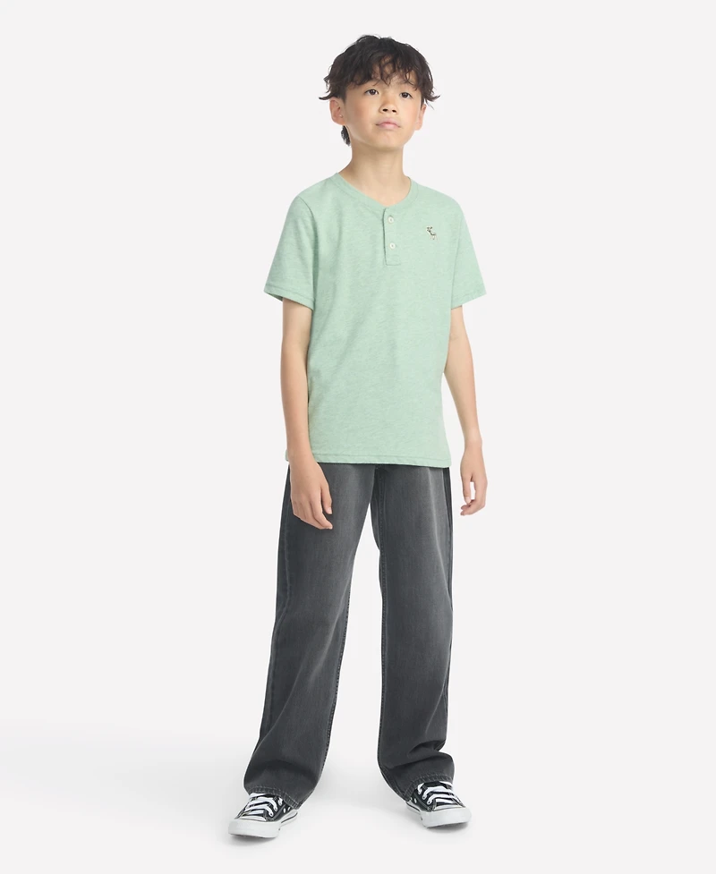 abercrombie kids Boys Essential Henley T-Shirt