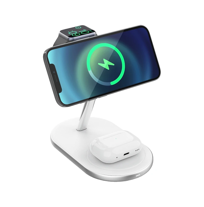 Ventev Qi2 Wireless 3-1 Desk Mount--