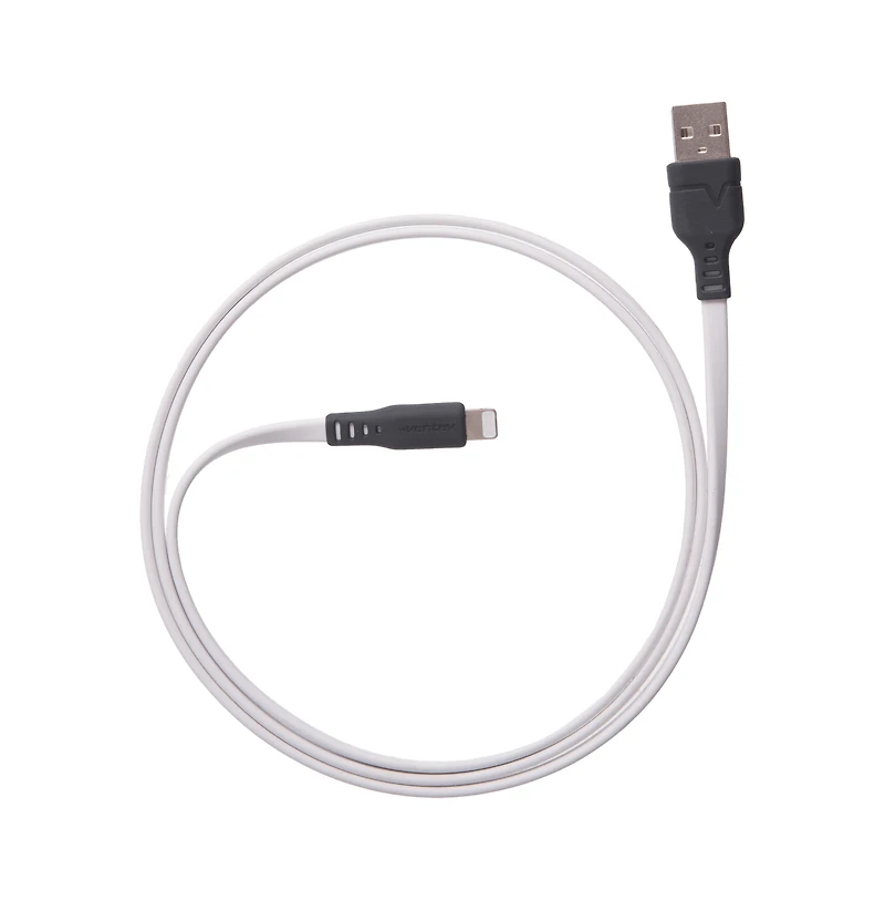 Ventev 12W Usb A Universal Mini Wall Charger and Usb A to Apple Lightning Cable