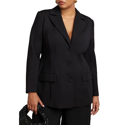Eloquii Women's The Ultimate Nipped Waist Blazer