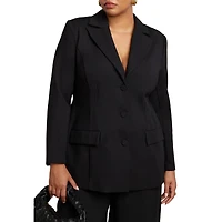 Eloquii Women's The Ultimate Nipped Waist Blazer
