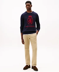 Tommy Hilfiger Men's Gifting Crest Crewneck Sweater