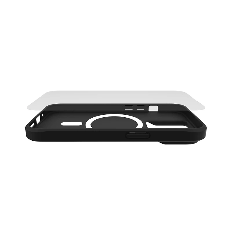 Case-Mate Protection Pack Tough Case and Glass Screen Protector for Apple iPhone 15 Pro-Clear