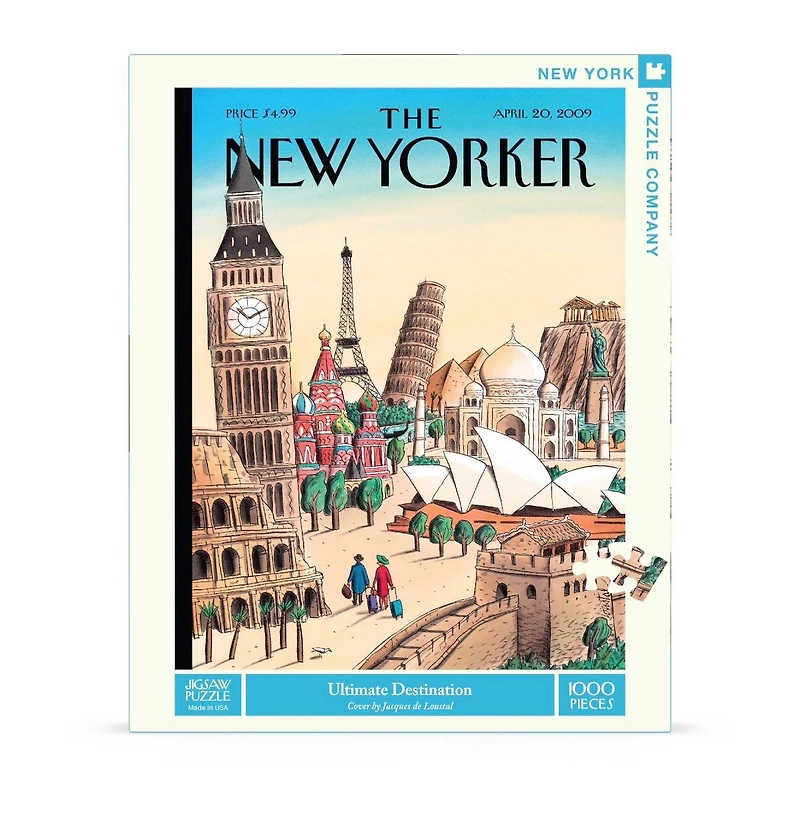 New York Puzzle Company Ultimate Destination 1000 Piece Puzzle