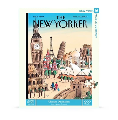 New York Puzzle Company Ultimate Destination 1000 Piece Puzzle