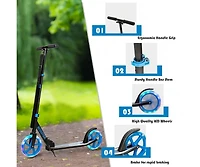 Hitway Lightweight Kids Kick Scooter with Led Wheels and Adjustable Handlebar