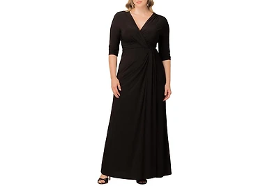 Kiyonna Women's Plus Evening Romance Long Gown