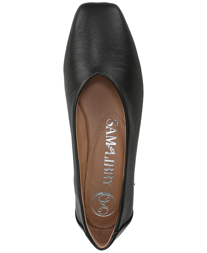 Sam and Libby Women's Gretta Square Toe Ballet Flats