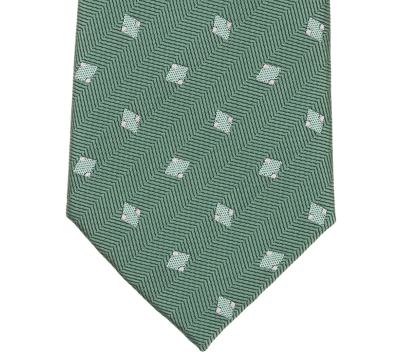 Alfani Men's Arctic Neat Printed Slim Tie, Macy's Exclusive