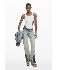 Desigual Women's Combined denim pants