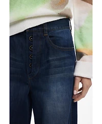 Desigual Women's Long Balloon Jeans