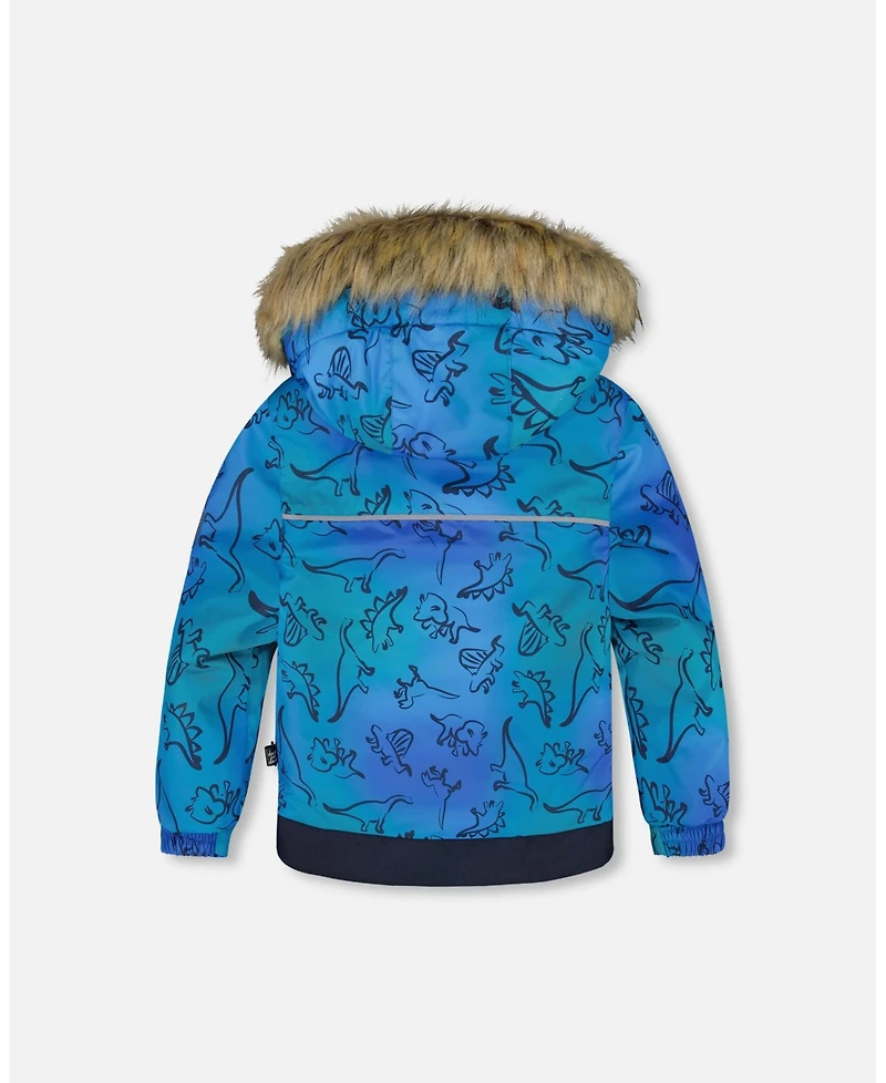 Deux par Big Boys Two-Piece Discover Snowsuit Navy Blue - Toddler|Child
