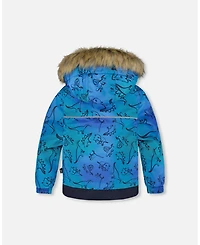 Deux par Big Boys Two-Piece Discover Snowsuit Navy Blue - Toddler|Child