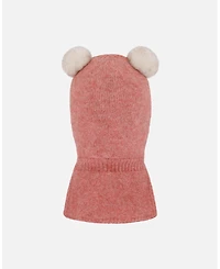 Deux par Girl Knit Balaclava Dusty Pink - Toddler|Child