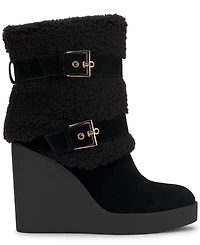 Jessica Simpson Women's Meztyn Cozy Wedge Booties