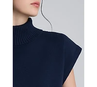 Kenneth Cole Women's Turtle Neck Top