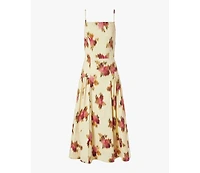 WeWoreWhat Women's Flare Panel Midi Dress