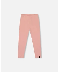 Deux par Girl Ribbed Leggings Pink - Child