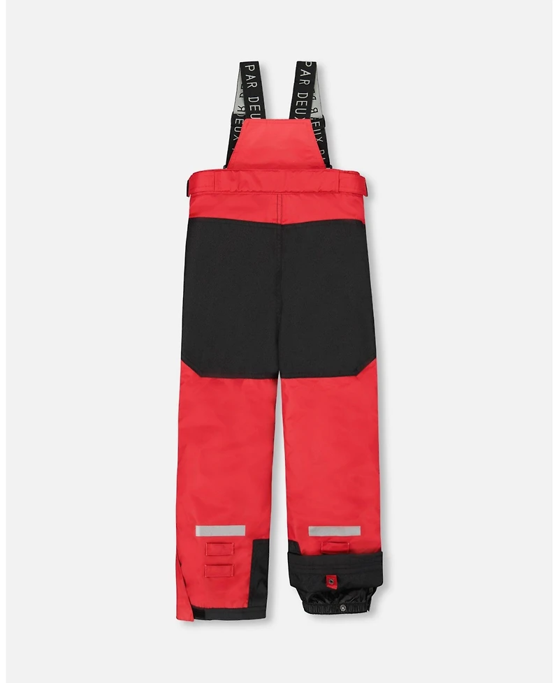 Deux par Deux Boy Two-Piece Teknik Snowsuit Red - Toddler|Child