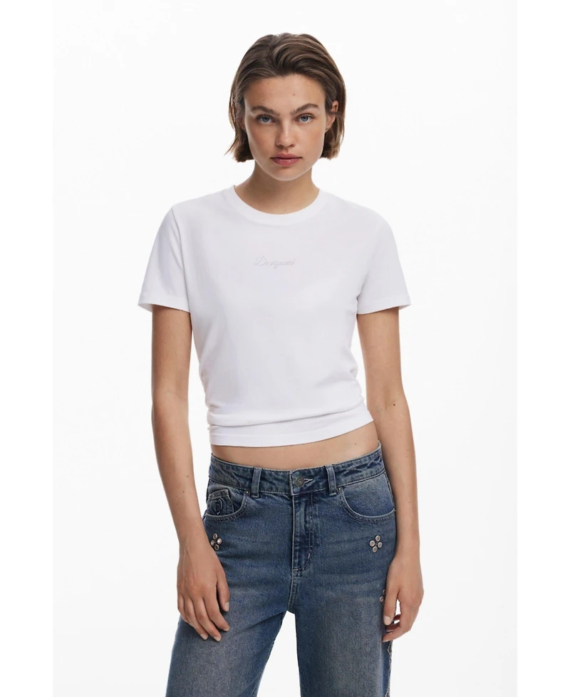 Desigual Women's Mirror culotte jeans
