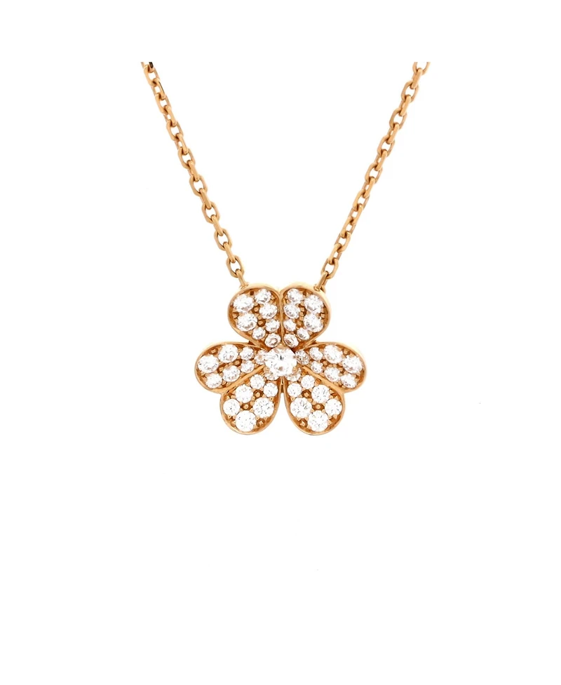 Pre-Owned Van Cleef & Arpels Frivole Pendant Necklace