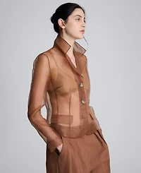 Kenneth Cole Women's Notch Collar Jacket