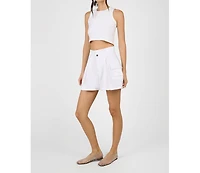 WeWoreWhat Women's Cargo Balloon Short