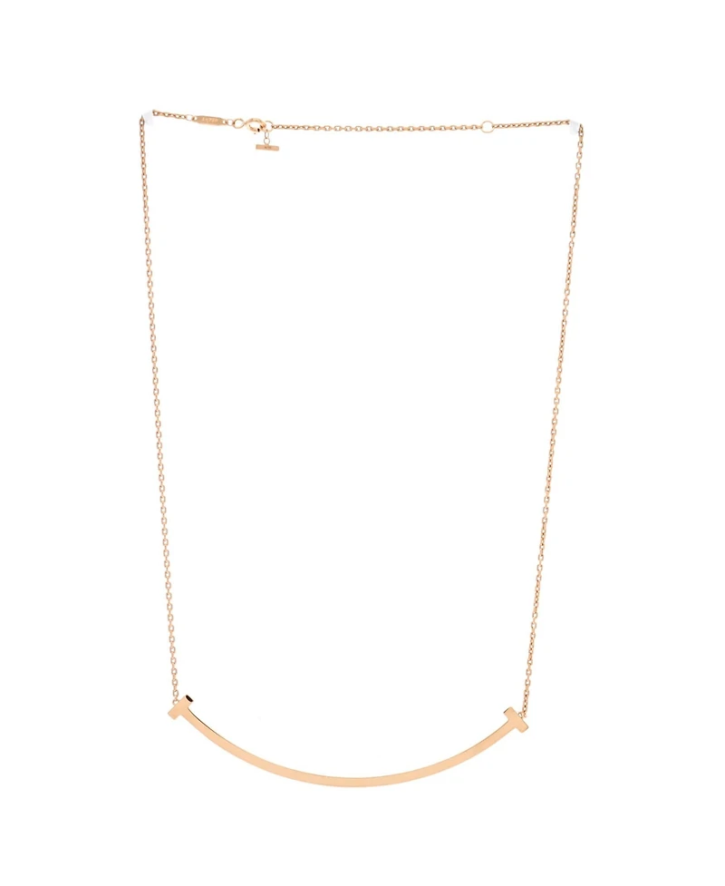 Pre-Owned Tiffany & Co. T Smile Pendant Necklace