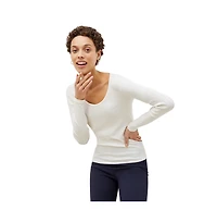 M.m.LaFleur Women's Marcia T-Shirt - Ribbed Pima Cotton
